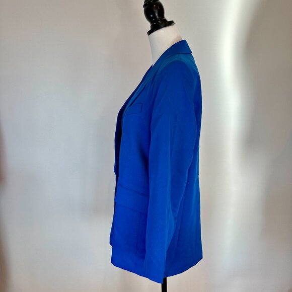 🎉NWT!🎉 H&M oversized blue blazer size small - Picture 3 of 5